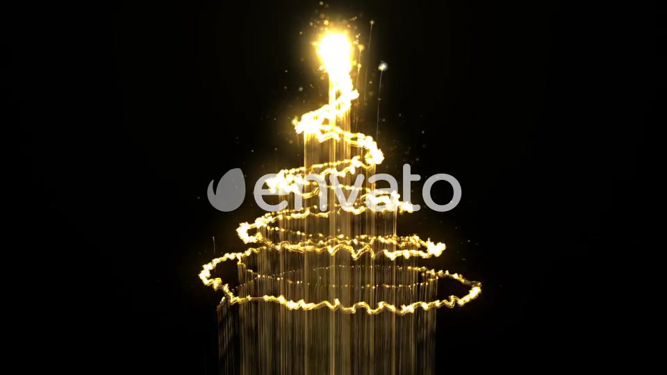 Gold Christmas Tree Videohive 22809835 Motion Graphics Image 9