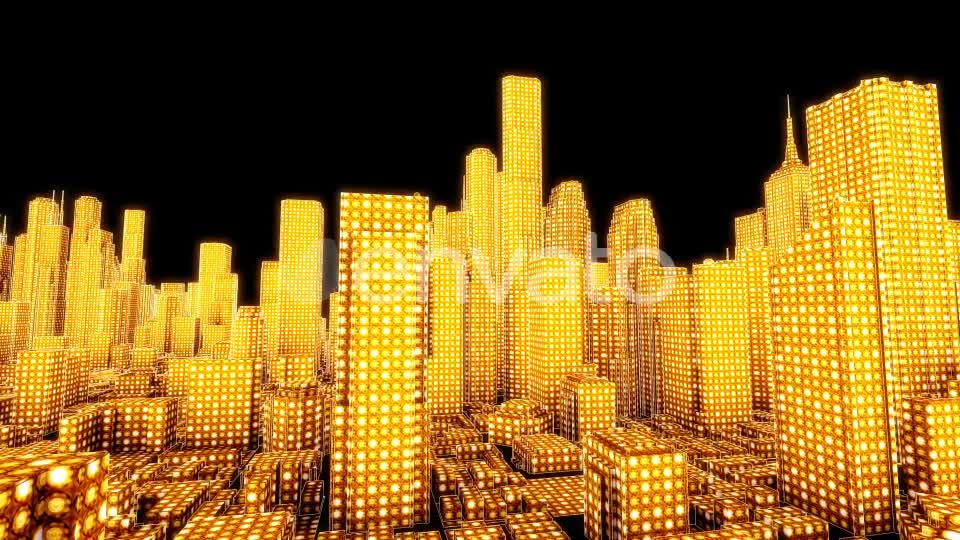 Gold City Lights Videohive 21750537 Motion Graphics Image 1