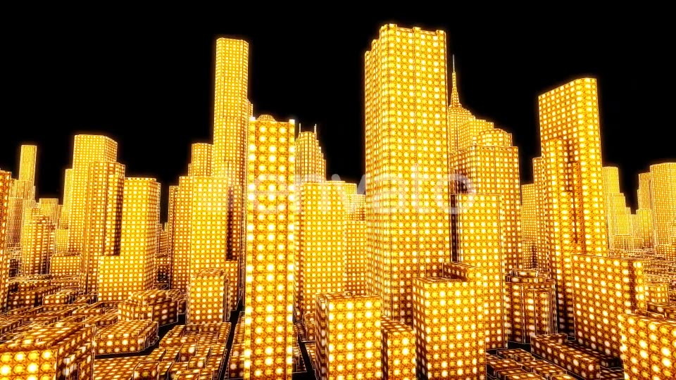 Gold City Lights Videohive 21750537 Motion Graphics Image 3
