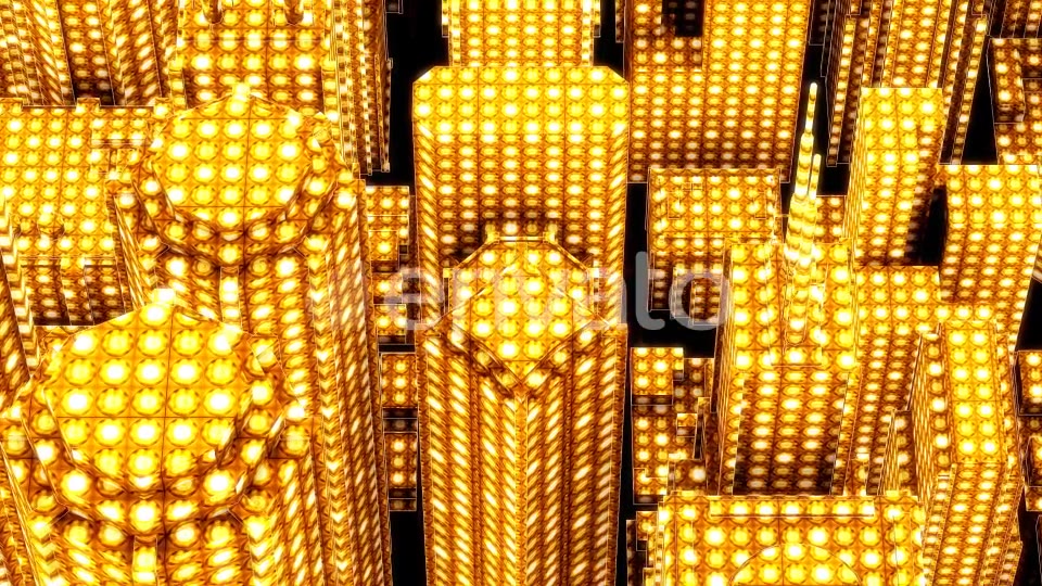 Gold City Lights Videohive 21750537 Motion Graphics Image 5