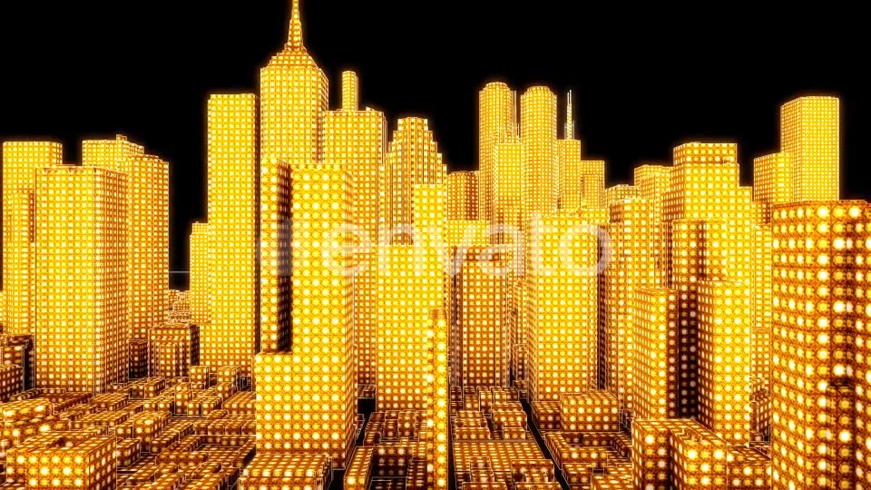 Gold City Lights Videohive 21750537 Motion Graphics Image 6
