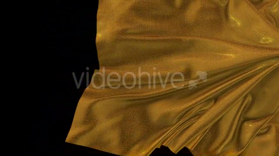 Gold Cloth Reveal 3 Videohive 17936341 Motion Graphics Image 6