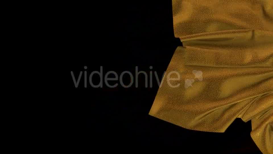 Gold Cloth Reveal 3 Videohive 17936341 Motion Graphics Image 8