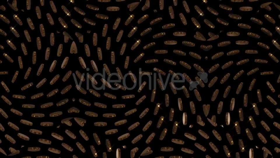 Gold Coins Kaleidoscope Videohive 20233453 Motion Graphics Image 1