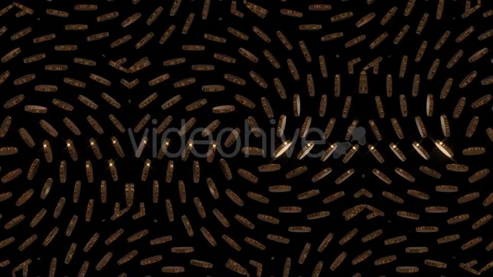 Gold Coins Kaleidoscope Videohive 20233453 Motion Graphics Image 4