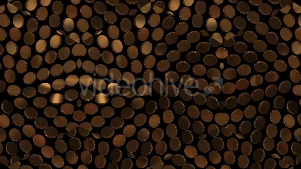 Gold Coins Kaleidoscope Videohive 20233453 Motion Graphics Image 6