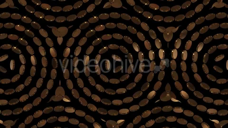 Gold Coins Kaleidoscope Videohive 20233453 Motion Graphics Image 7