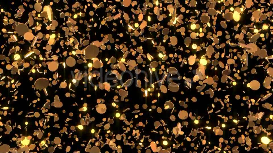 Gold Coins Loop Background Videohive 21385450 Motion Graphics Image 3