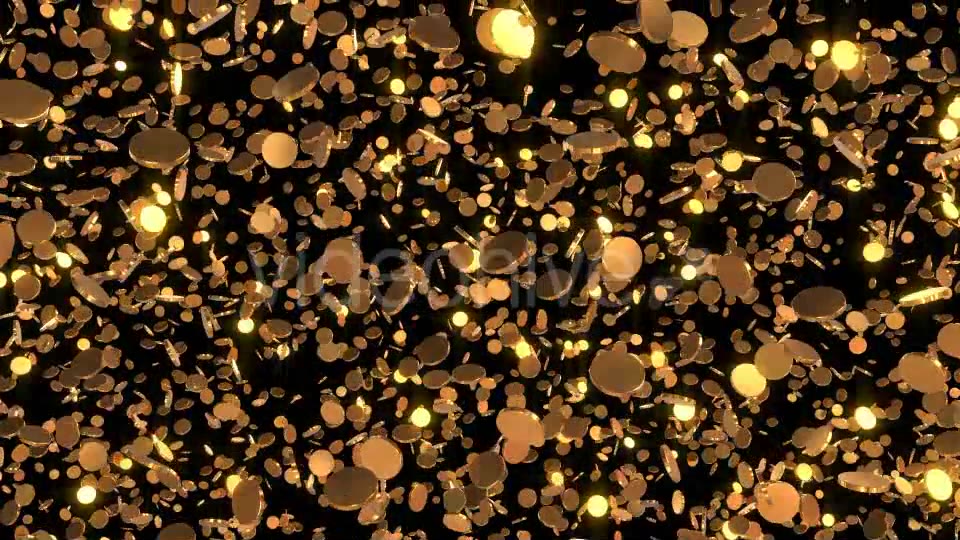 Gold Coins Loop Background Videohive 21385450 Motion Graphics Image 5