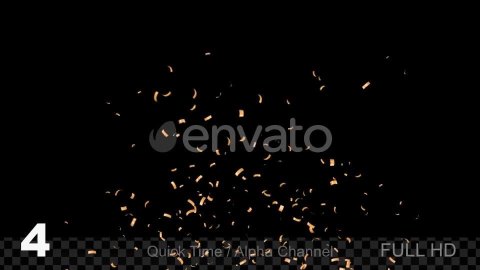 Gold Confetti Videohive 22075789 Motion Graphics Image 8