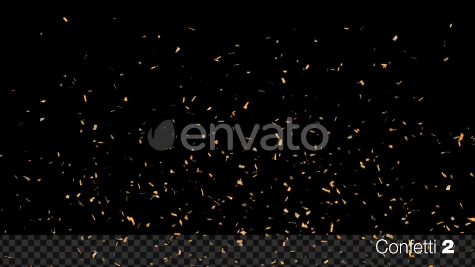 Gold Confetti Videohive 23770890 Motion Graphics Image 4