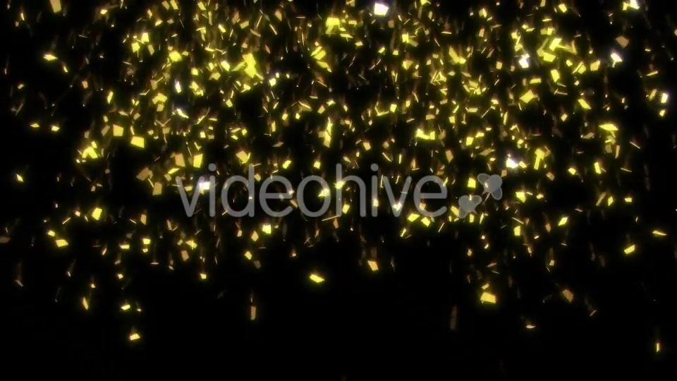 Gold Confetti Explosions Videohive 20924084 Motion Graphics Image 6