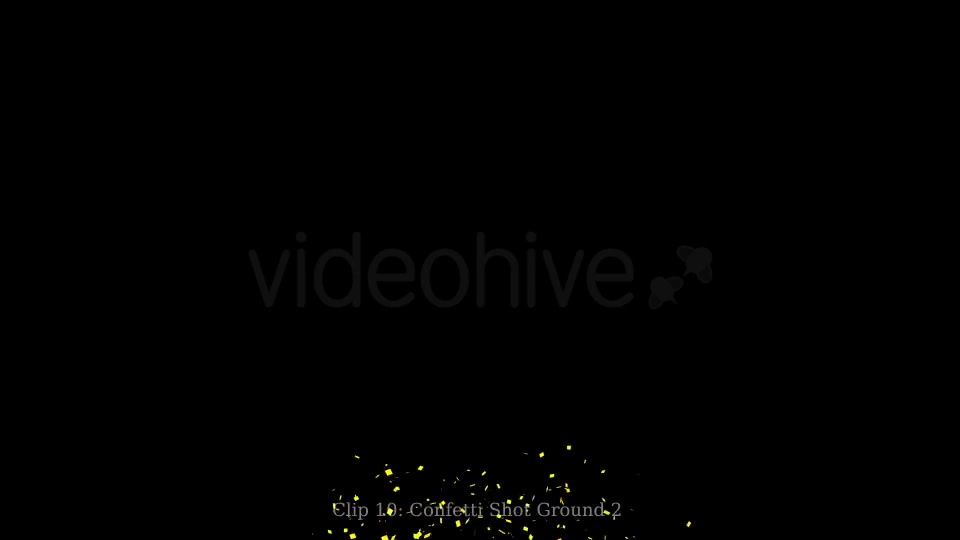 Gold Confetti Overlay Pack Videohive 21018653 Motion Graphics Image 11