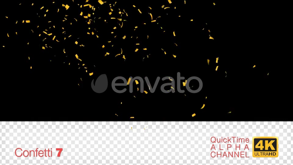 Gold Confetti Pack Videohive 24535696 Motion Graphics Image 5