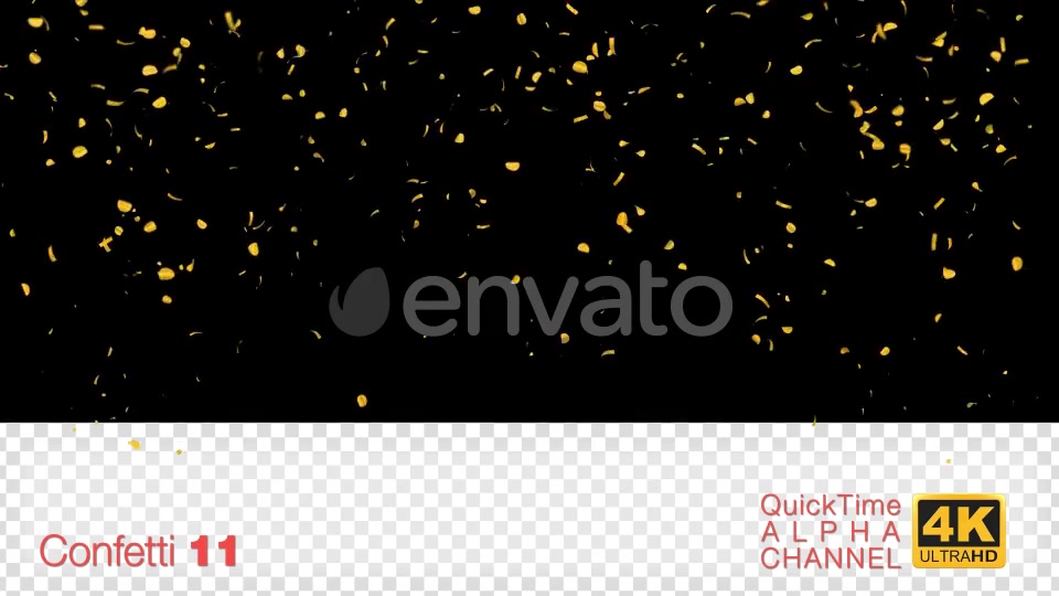 Gold Confetti Pack Videohive 24535696 Motion Graphics Image 8