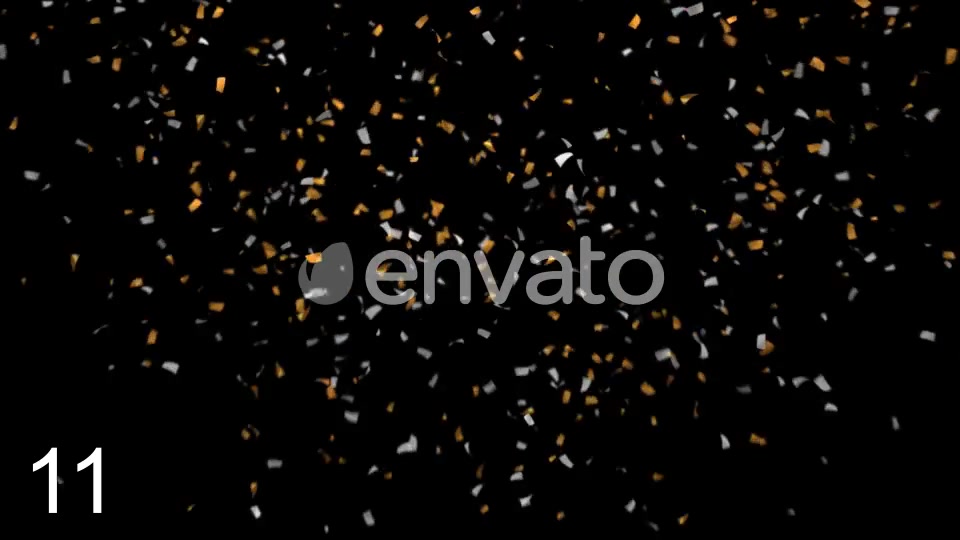 Gold Confetti Videohive 22504442 Motion Graphics Image 11