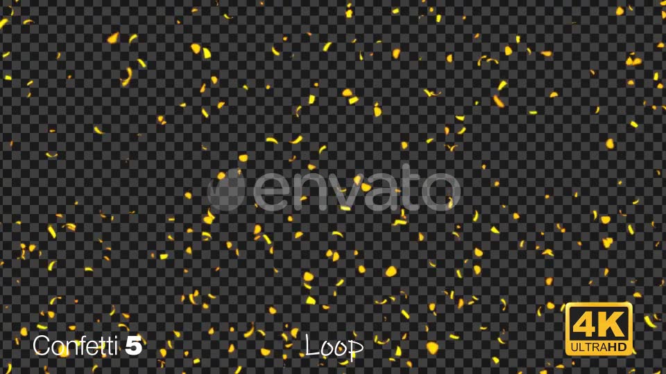 Gold Confetti Videohive 23587561 Motion Graphics Image 10