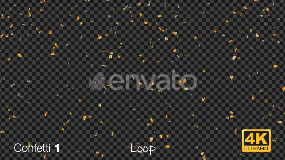 Gold Confetti Videohive 23587561 Motion Graphics Image 2