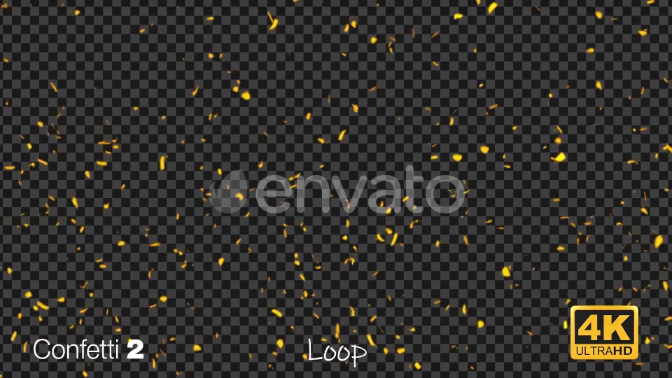 Gold Confetti Videohive 23587561 Motion Graphics Image 3
