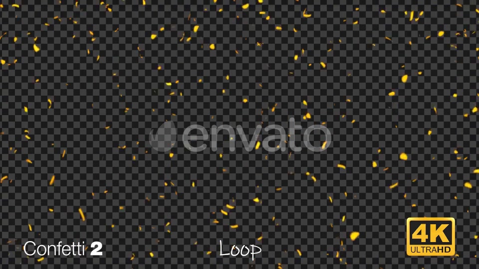 Gold Confetti Videohive 23587561 Motion Graphics Image 4