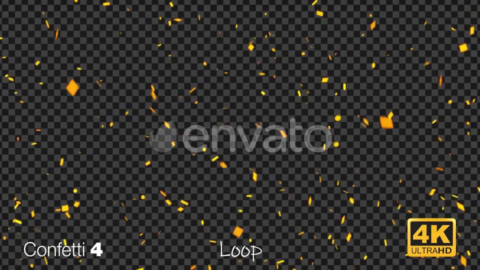 Gold Confetti Videohive 23587561 Motion Graphics Image 8