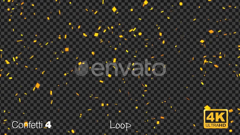Gold Confetti Videohive 23587561 Motion Graphics Image 9