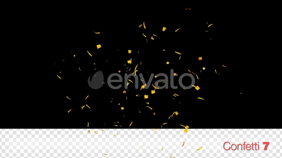 Gold Confetti Videohive 24030253 Motion Graphics Image 3