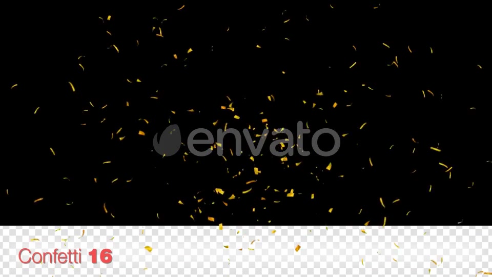 Gold Confetti Videohive 24030253 Motion Graphics Image 6