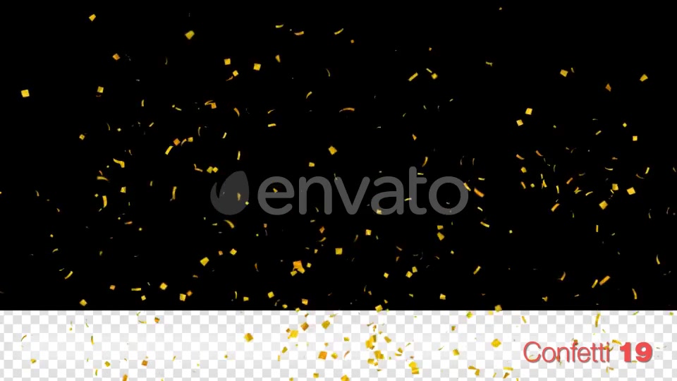 Gold Confetti Videohive 24030253 Motion Graphics Image 7