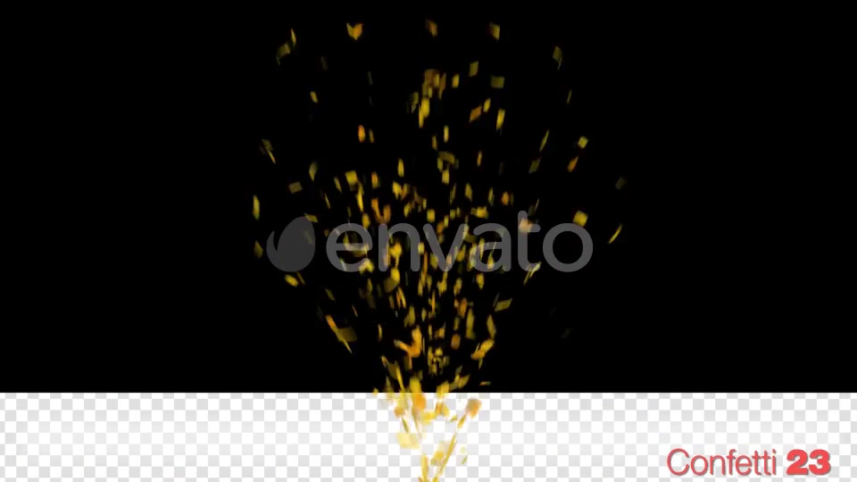 Gold Confetti Videohive 24030253 Motion Graphics Image 8