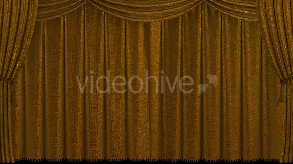 Gold Curtain Opening Videohive 17953060 Motion Graphics Image 1