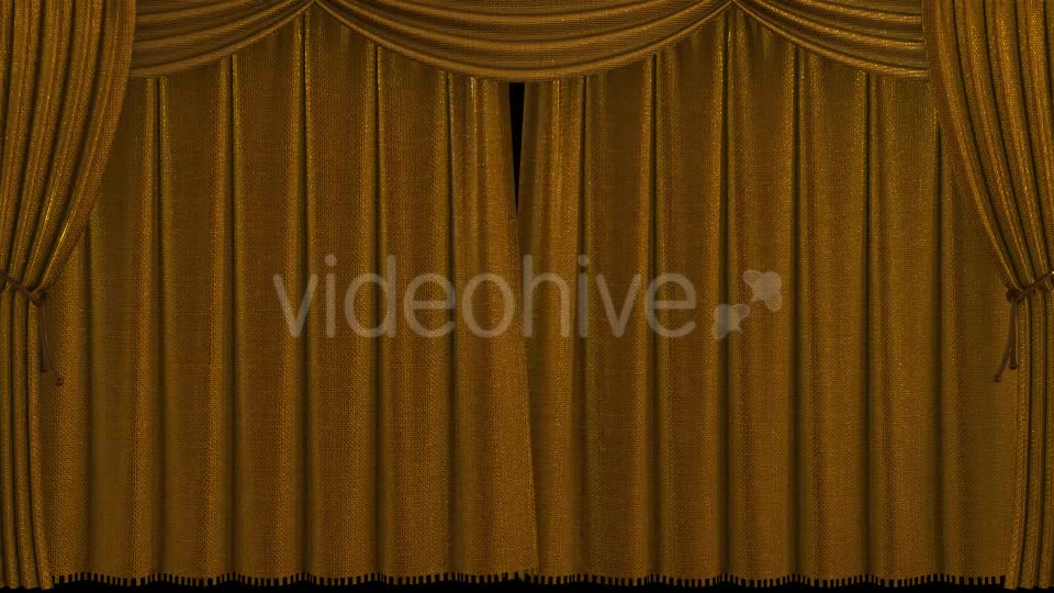 Gold Curtain Opening Videohive 17953060 Motion Graphics Image 2