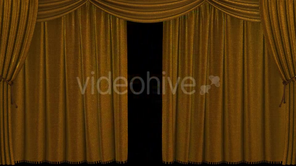 Gold Curtain Opening Videohive 17953060 Motion Graphics Image 4