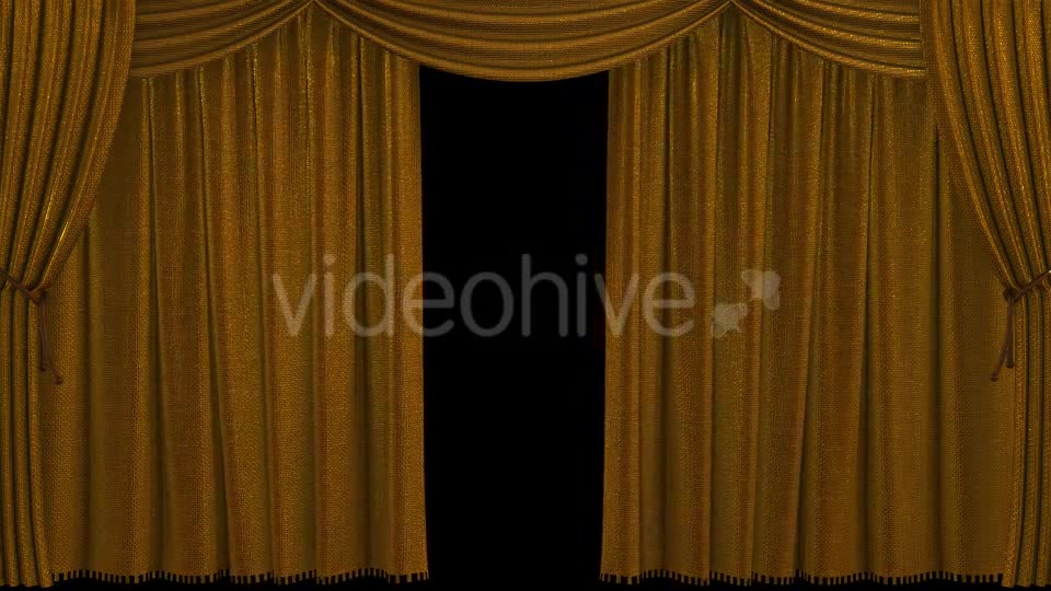 Gold Curtain Opening Videohive 17953060 Motion Graphics Image 5