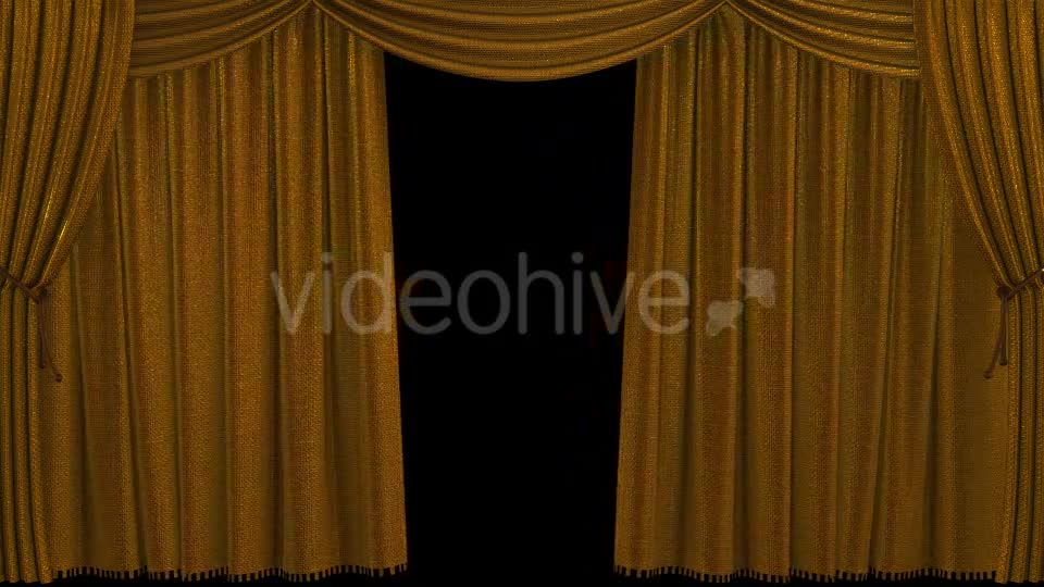 Gold Curtain Opening Videohive 17953060 Motion Graphics Image 6