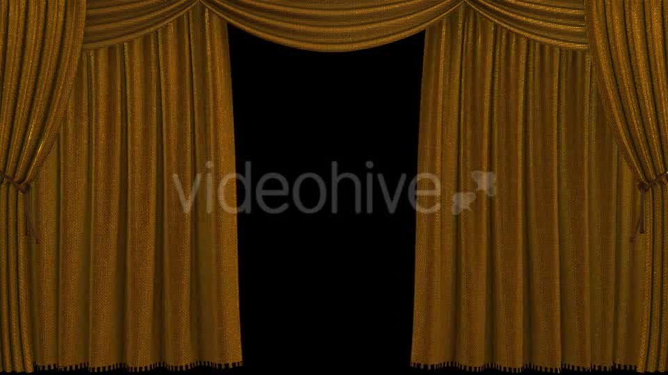 Gold Curtain Opening Videohive 17953060 Motion Graphics Image 7