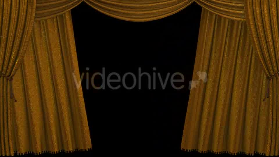 Gold Curtain Opening Videohive 17953060 Motion Graphics Image 8