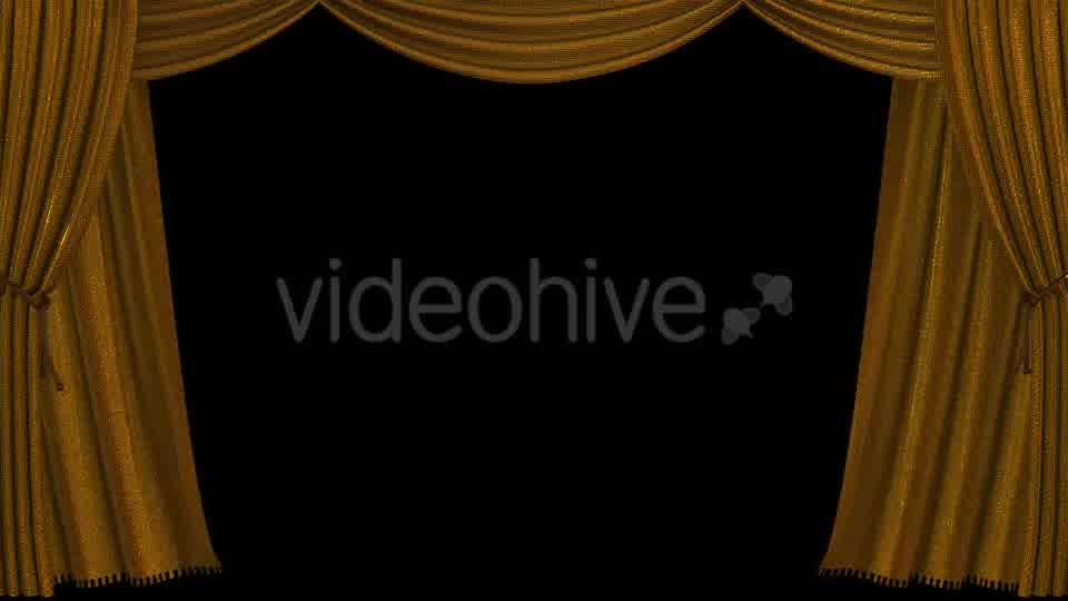 Gold Curtain Opening Videohive 17953060 Motion Graphics Image 9