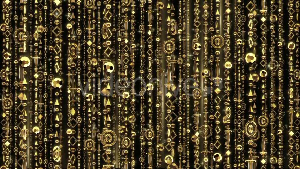 Gold Deco Curtain Videohive 21249595 Motion Graphics Image 2