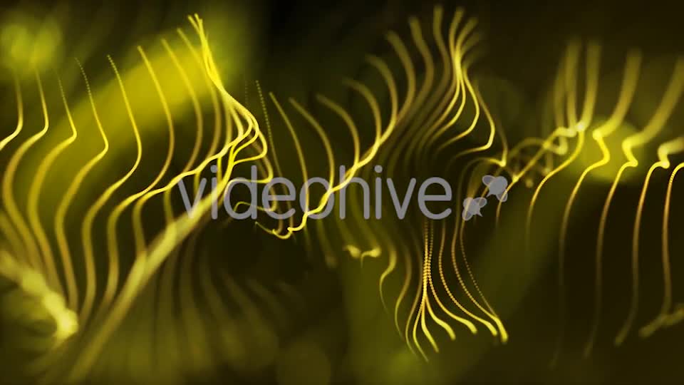 Gold Electric Particles Glowing Videohive 21258132 Motion Graphics Image 1