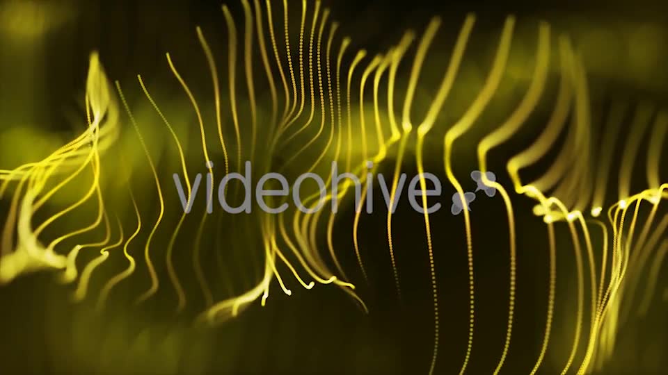 Gold Electric Particles Glowing Videohive 21258132 Motion Graphics Image 2