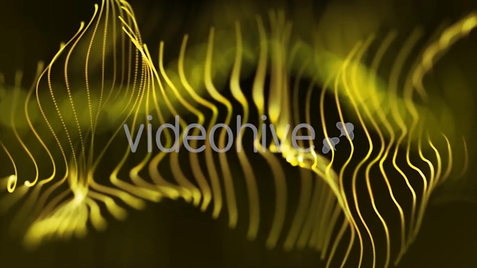 Gold Electric Particles Glowing Videohive 21258132 Motion Graphics Image 3