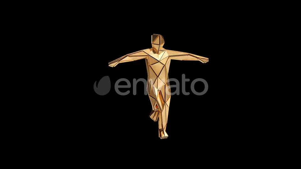 Gold Fashion Dancer VJ Loop Videohive 24109350 Motion Graphics Image 12
