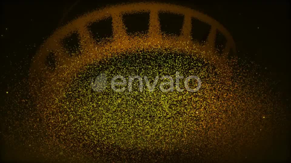 Gold Film Reel Rotation Videohive 22642869 Motion Graphics Image 1