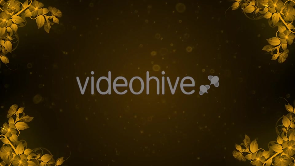 Gold Flowers Background Videohive 20757353 Motion Graphics Image 11