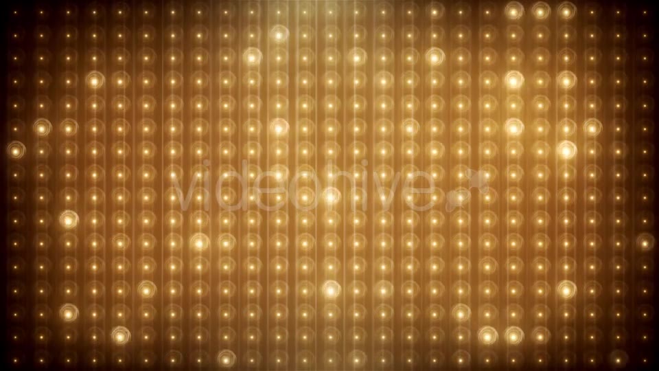 Gold Glitter Led Animated VJ Background Videohive 19702466 Motion Graphics Image 2