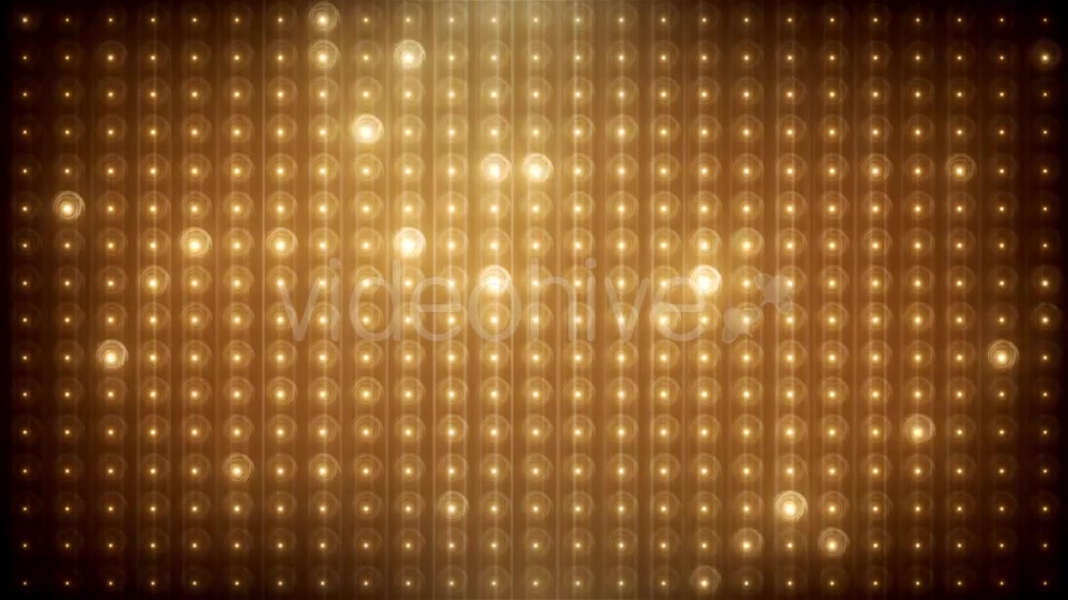 Gold Glitter Led Animated VJ Background Videohive 19702466 Motion Graphics Image 3