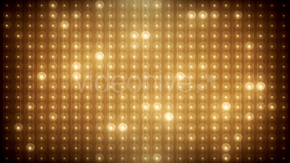 Gold Glitter Led Animated VJ Background Videohive 19702466 Motion Graphics Image 5