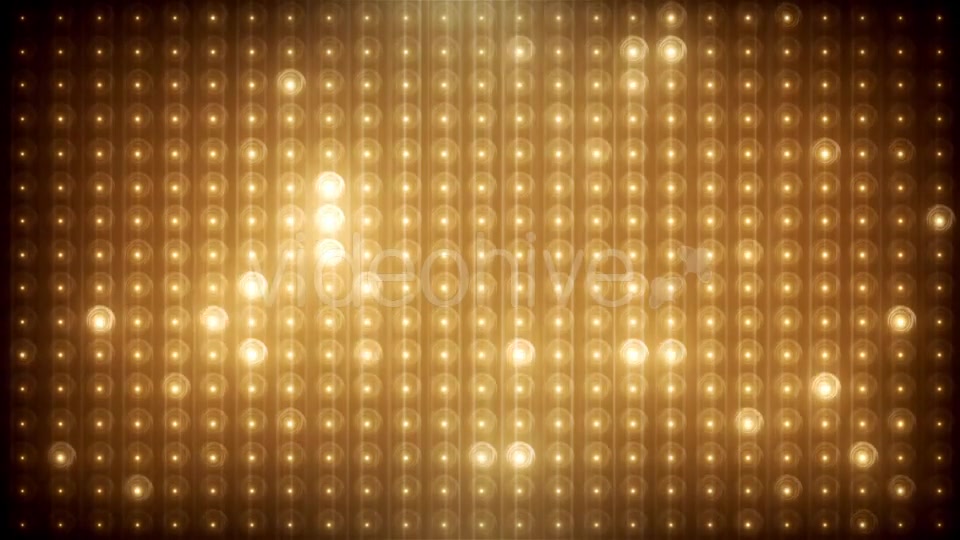 Gold Glitter Led Animated VJ Background Videohive 19702466 Motion Graphics Image 7