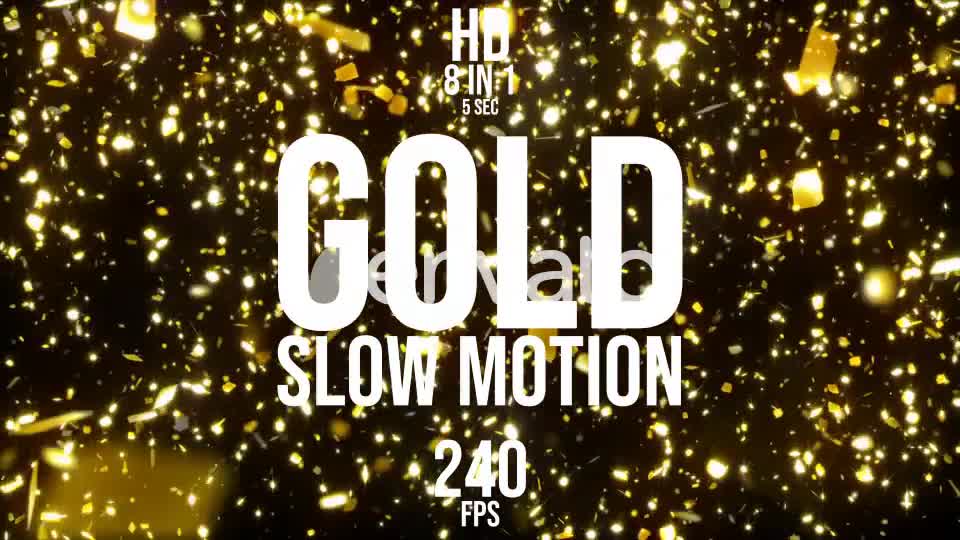 Gold Glitters Videohive 23083683 Motion Graphics Image 1